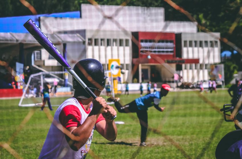 people playing baseball